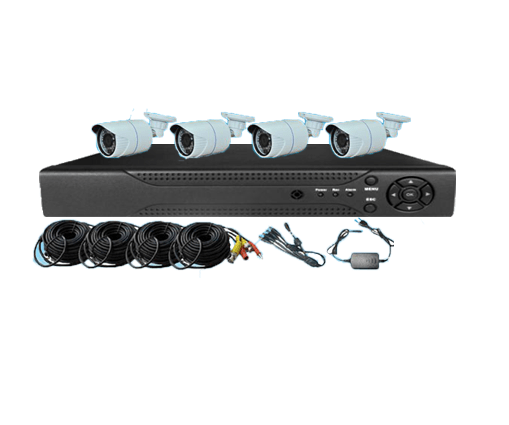 Video Nadzor AHD DVR FullHD + KOMPLET+4 Kamere za 2Mpix+80m