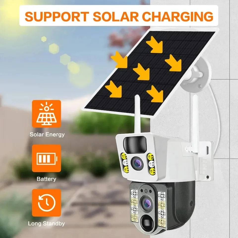 Solarna 4G Kamera - Sim Kartica - WIFi - PTZ - 8 MegaPixela