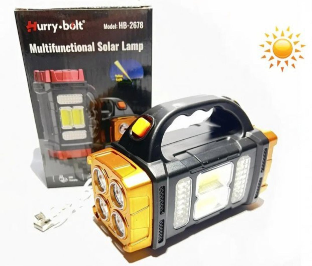 🔦 Moćna Ručna Multifunkcionalna Solarna Lampa 🔦