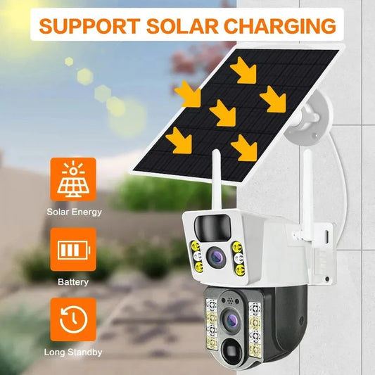 Solarna 4G Kamera - Sim Kartica - WIFi - PTZ - 8 MegaPixela