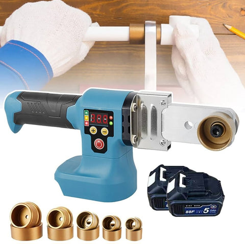 Aku pegla za pvc cevi sa 2 baterije 168v Makita