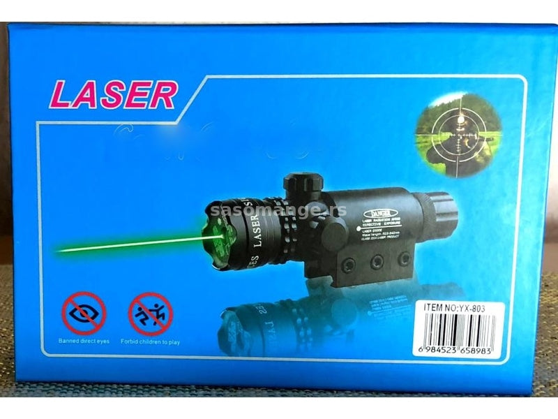 Laser zeleni