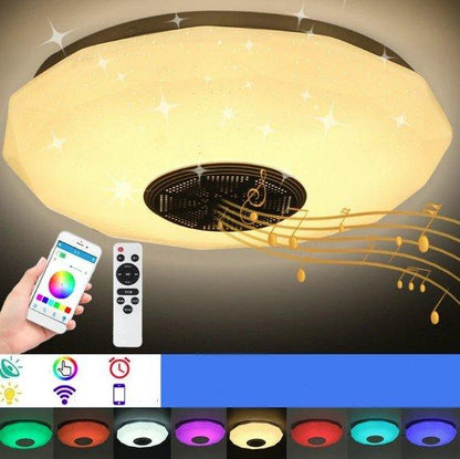 Led RGB Plafonjera sa Zvucnikom bluetooth precnik 42cm