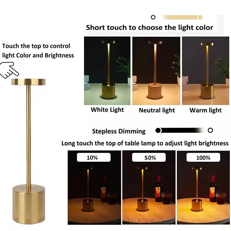 Moderna led stona lampa na Touch