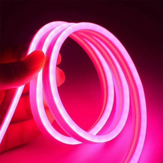 LED NEON fleksibilna traka 5m Pink